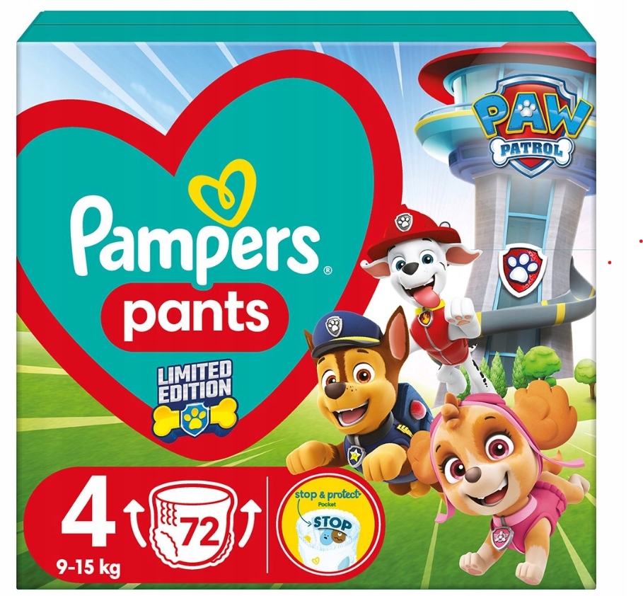 pieluchomajtki pampers carry