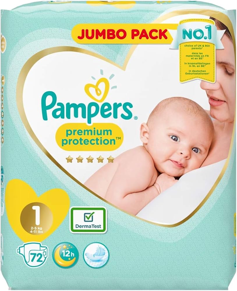 rozmiary pieluch niemowlęcych pampers