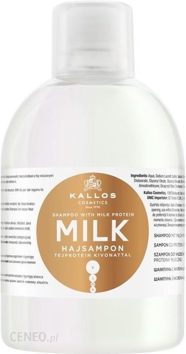 kallos kjmn odbudowujący szampon do włosów z keratyną i proteinami