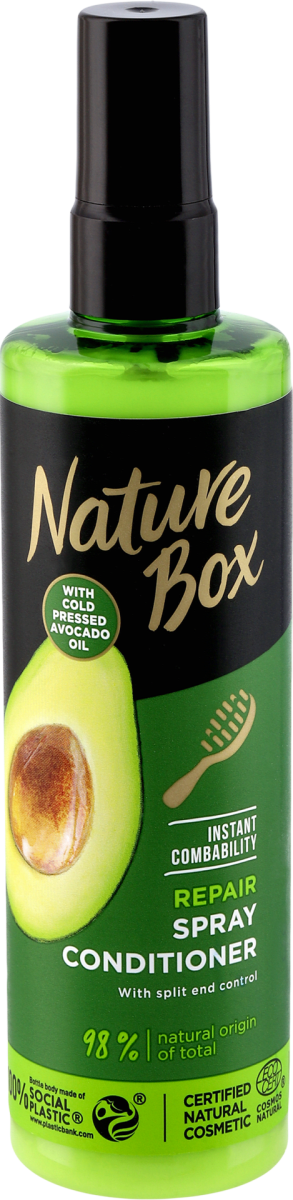 nature box avocado oil odżywka do włosów awokado