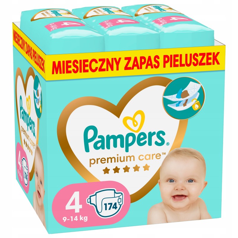 pampers rozmiar 3 174 szt