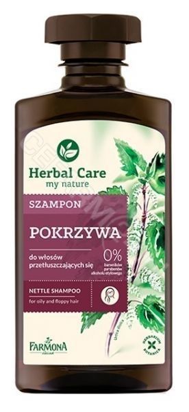 szampon herbal care włosów przetłuszczających się pokrzywa