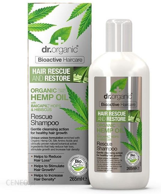 dr organic hemp oil szampon z odżywką 2w1 ceneo