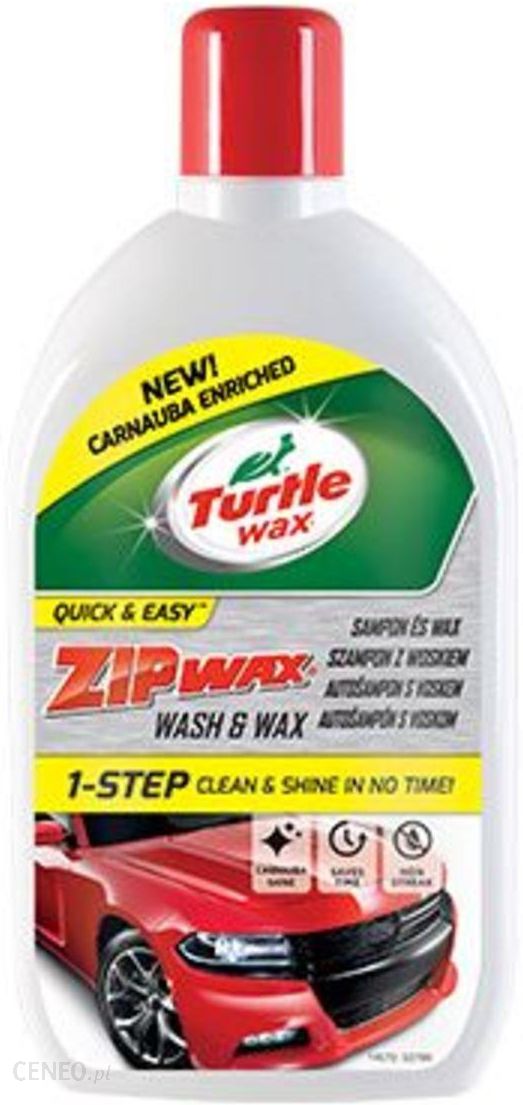 szampon samochodowy z woskiem turtle zip wax 1l