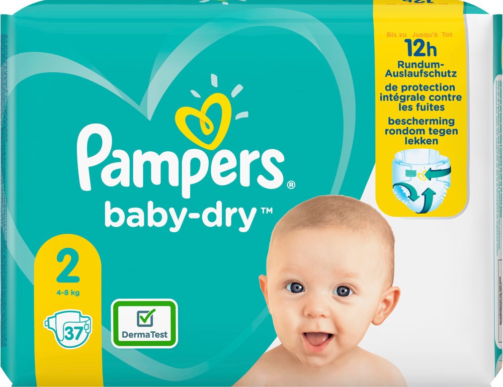 baby dry 2 pampers