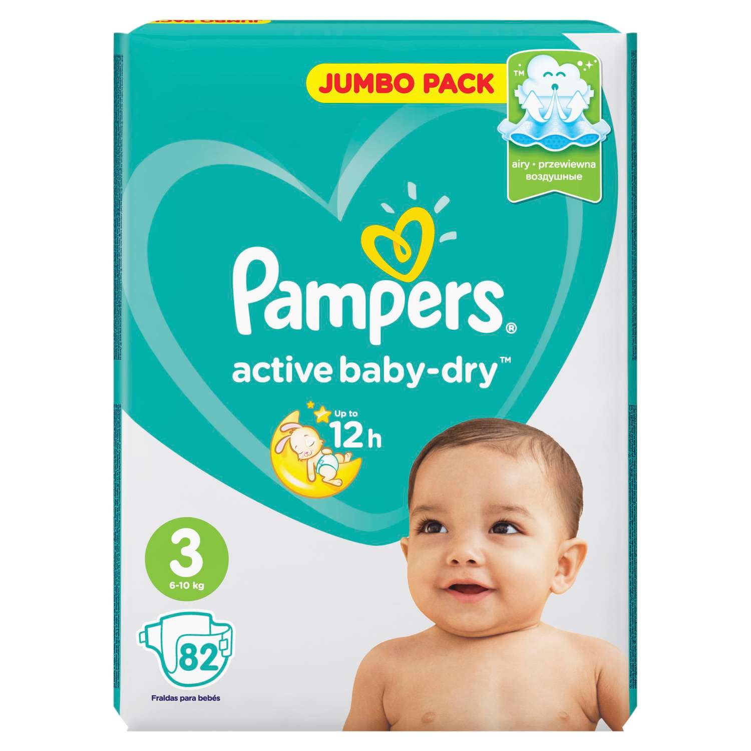 pampers active baby dry nowe