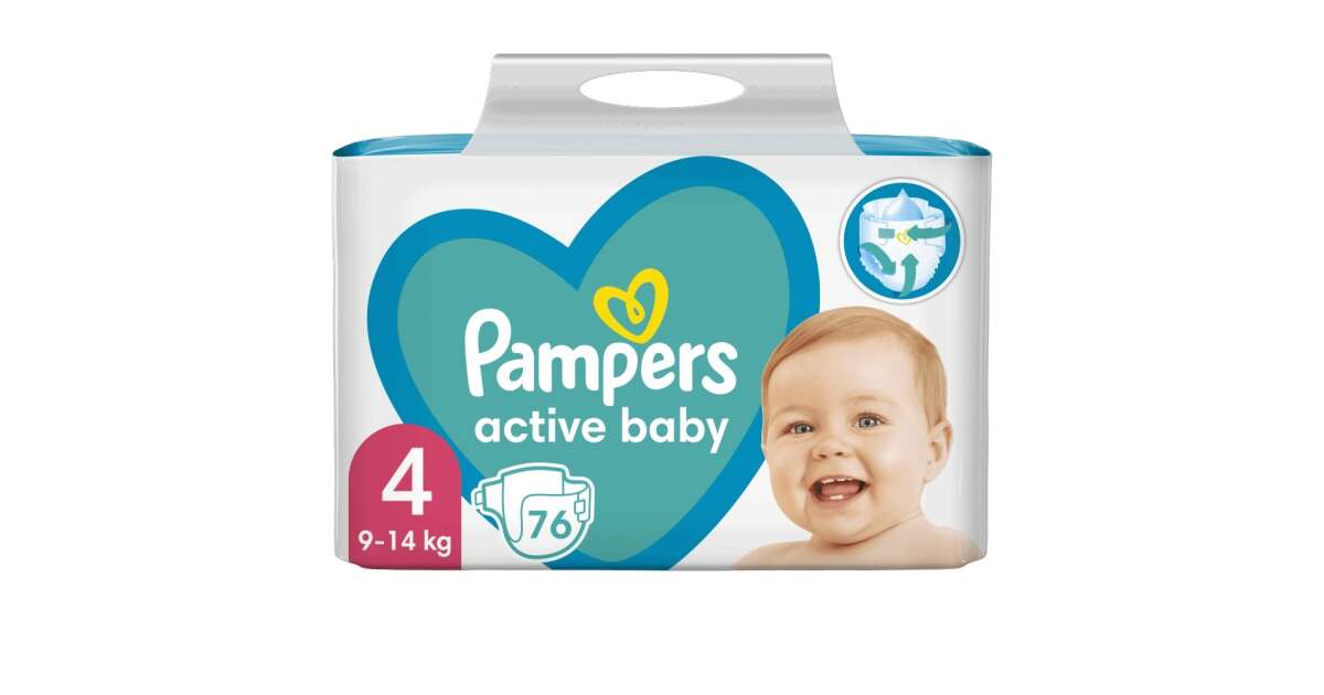 pampers active baby 4 76