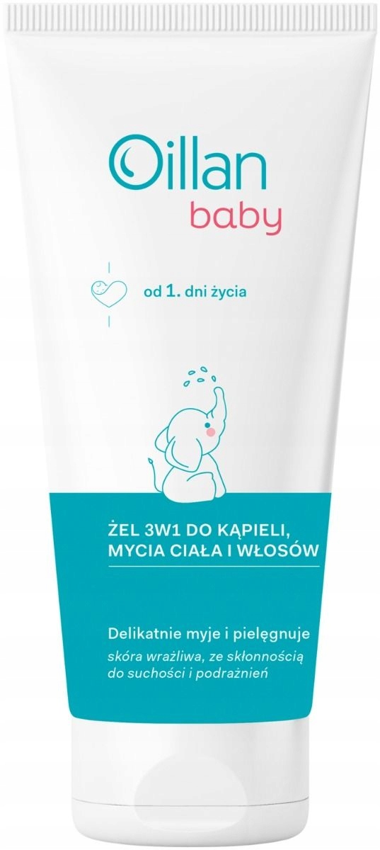 oillan baby szampon żel do mycia i do kąpieli