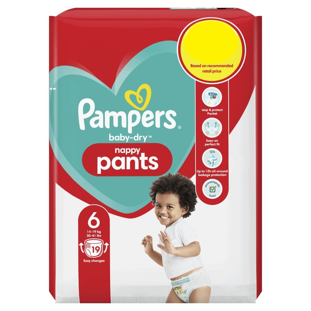 pampers 6 pants