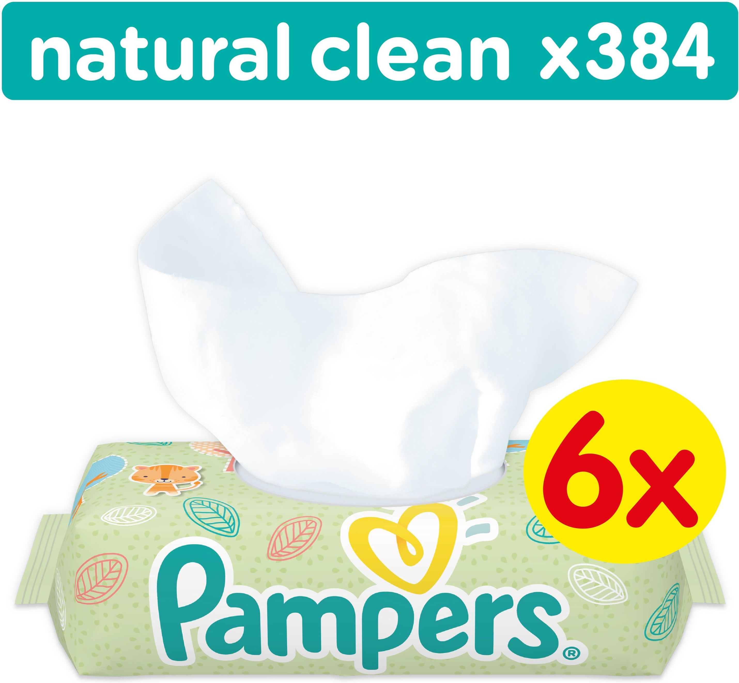 pampers natural clean chusteczki sroka o