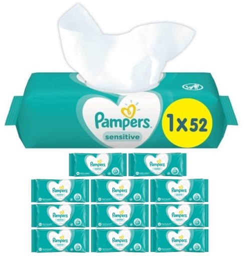 pampers chusteczki allegro