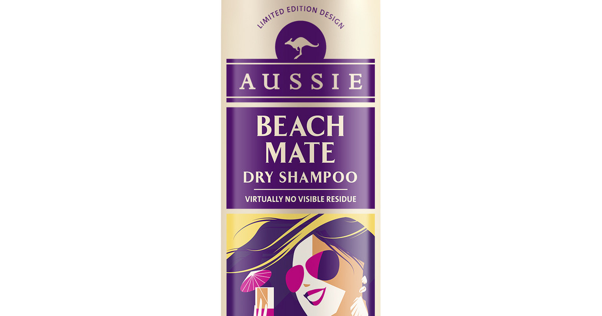 aussie beach mate dry suchy szampon włosów 180ml