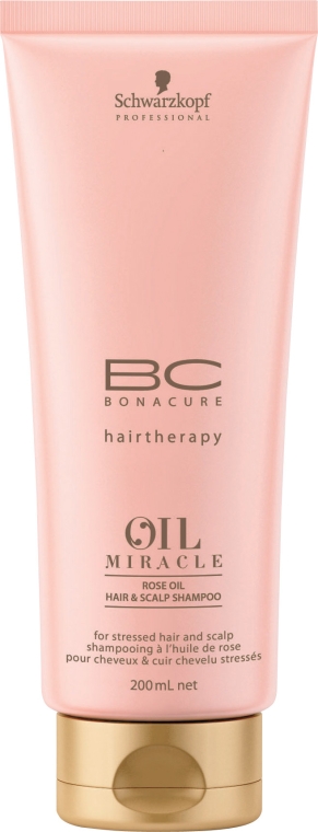 schwarzkopf bc oil miracle rose szampon opinie