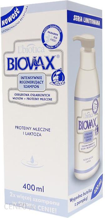 biovax latte szampon 200