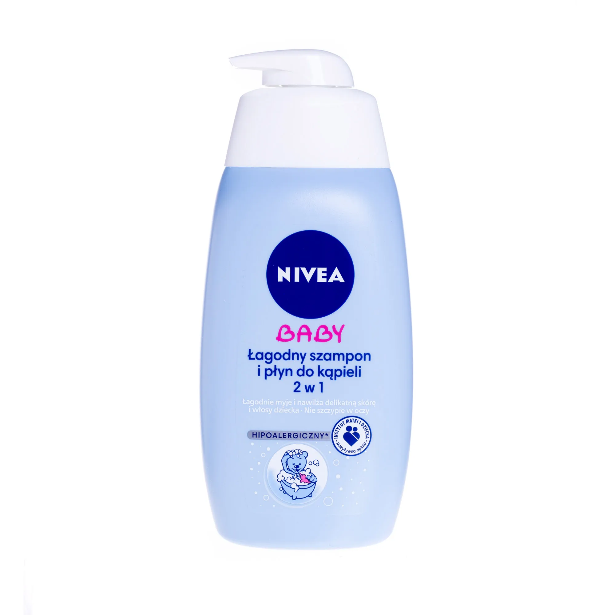 nivea baby szampon i płyn do kąpieli 2w1 500ml