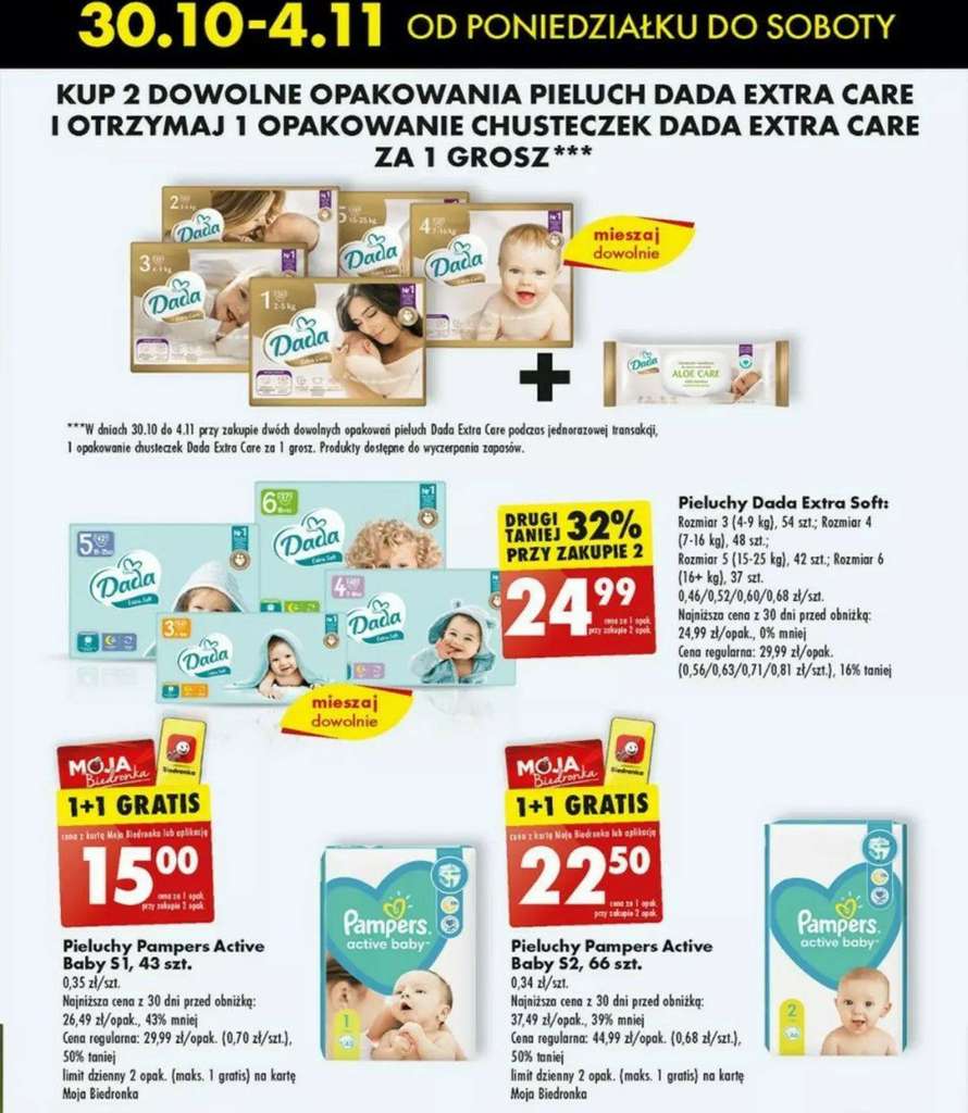 pampers premium biedronka