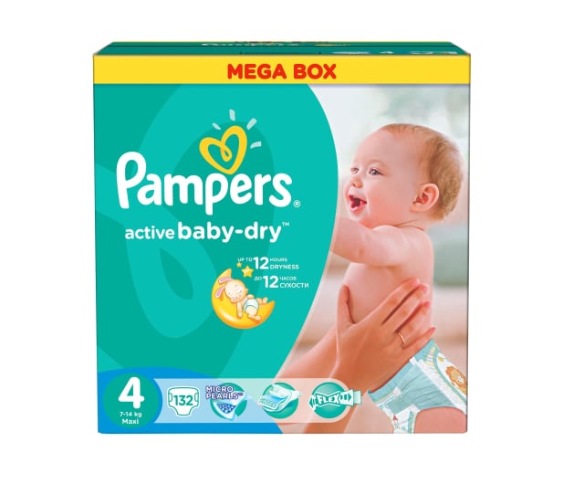 pampers active baby dry 4 30 szt