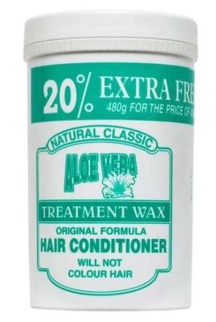 wax treatment aloe vera 480g odżywka do włosów z aloesem