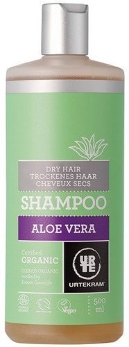 urtekram szampon z aloesem do włosów suchych rosman