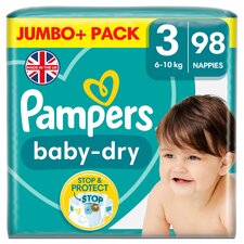 tesco pampers baby dry 3 74 szt