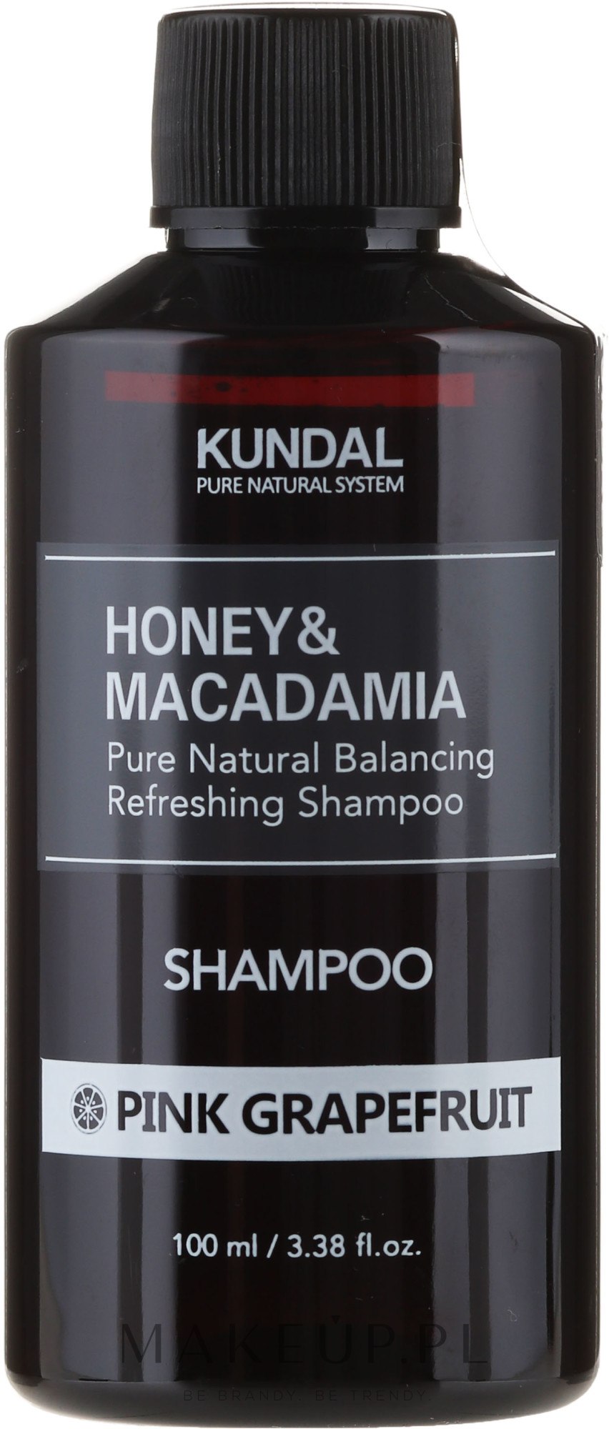 kundal szampon do włosów różowy grejpfrut honey&macadamia shampoo
