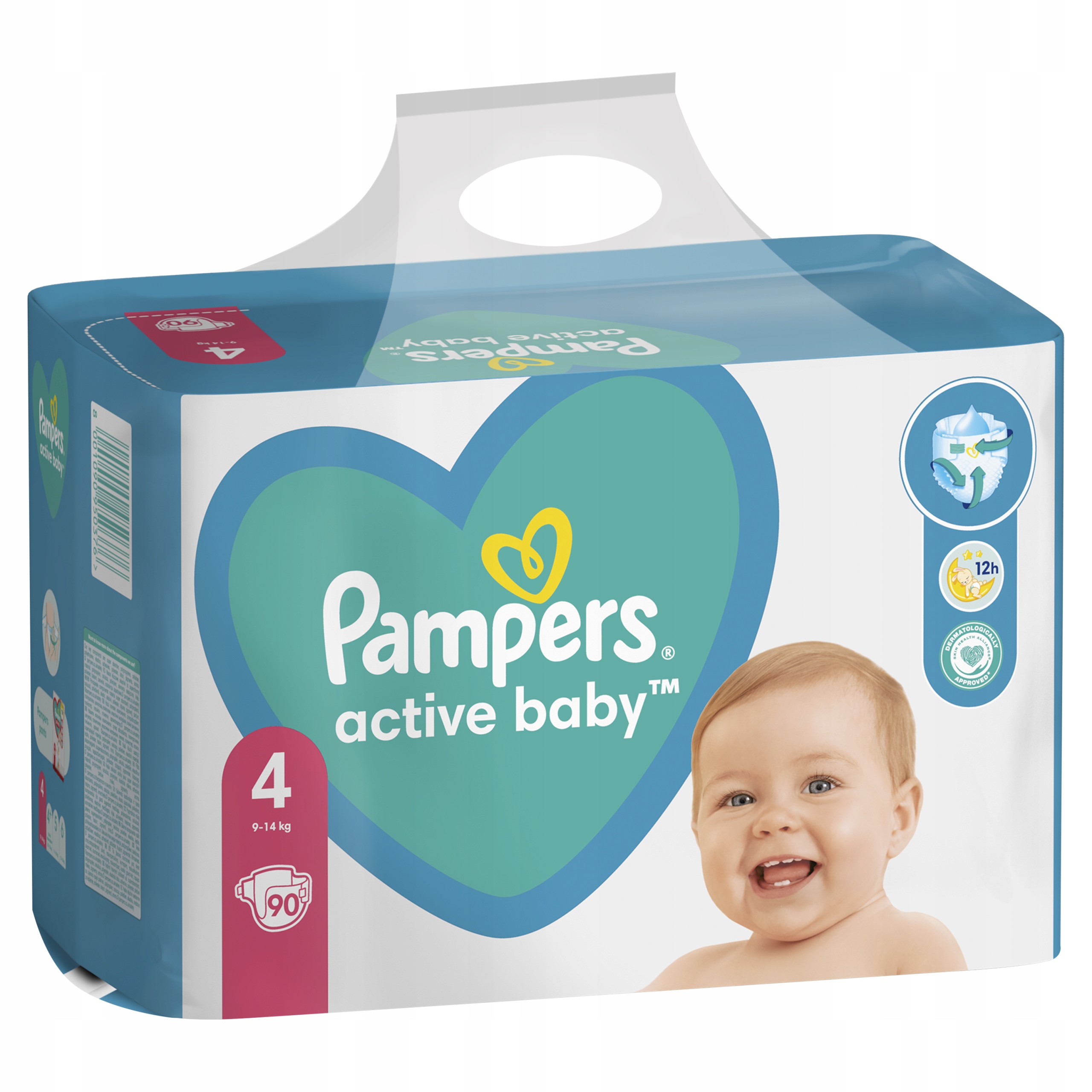 pampers active baby dry 4 8-14 kg 90 szt cena