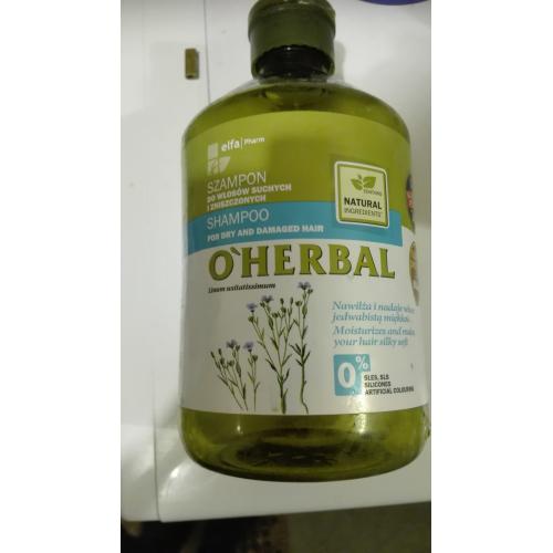 oherbal szampon lniany