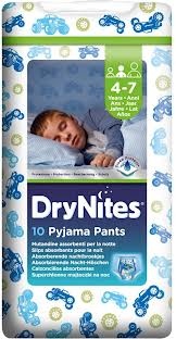 pieluchomajtki huggies drynites chłopcy 4-7 lat