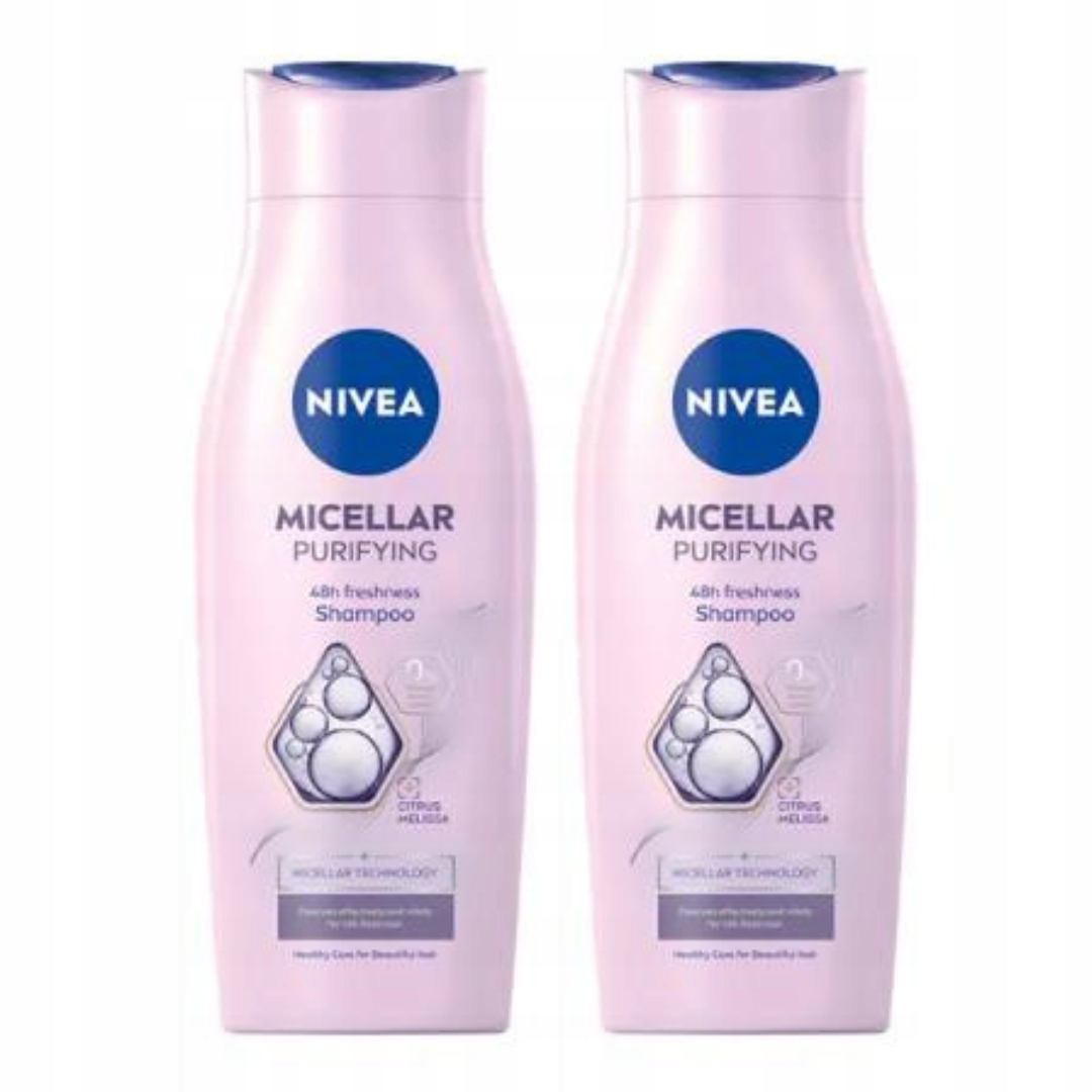 nivea micellar nawilżające szampon