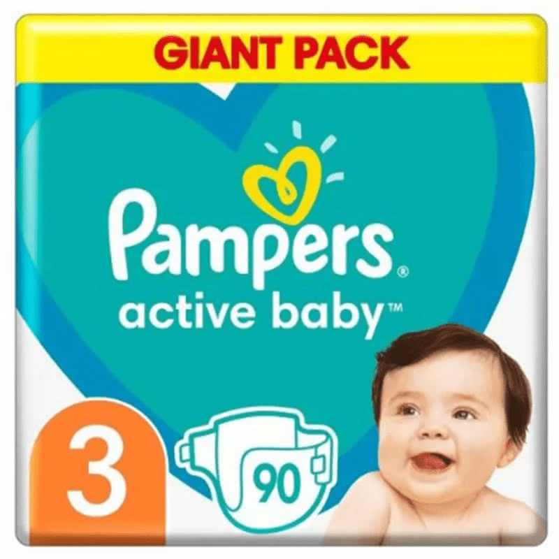 pampers giant pack size 3