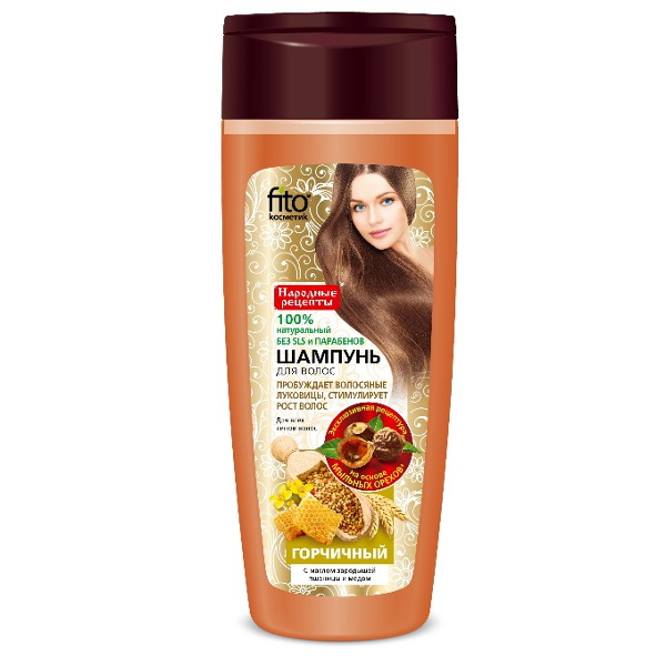 szampon stymulujący wzrost włosów z gorczycą olejkiem z