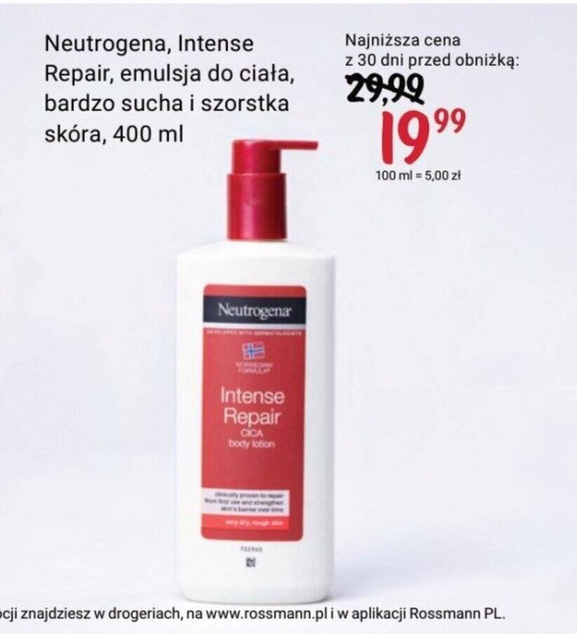 neutrogena szampon sucha skóra rossmann