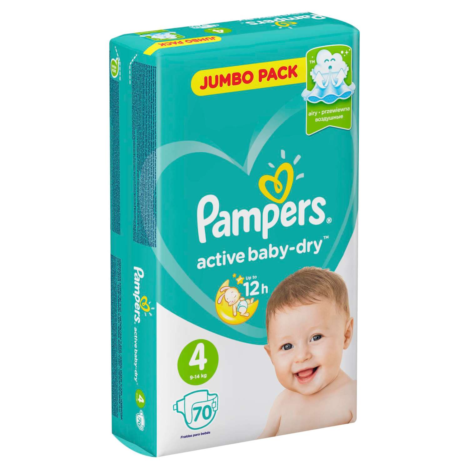 pampers active baby 4maxi 147szt