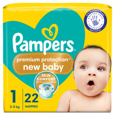 pampers 1 jaka waga