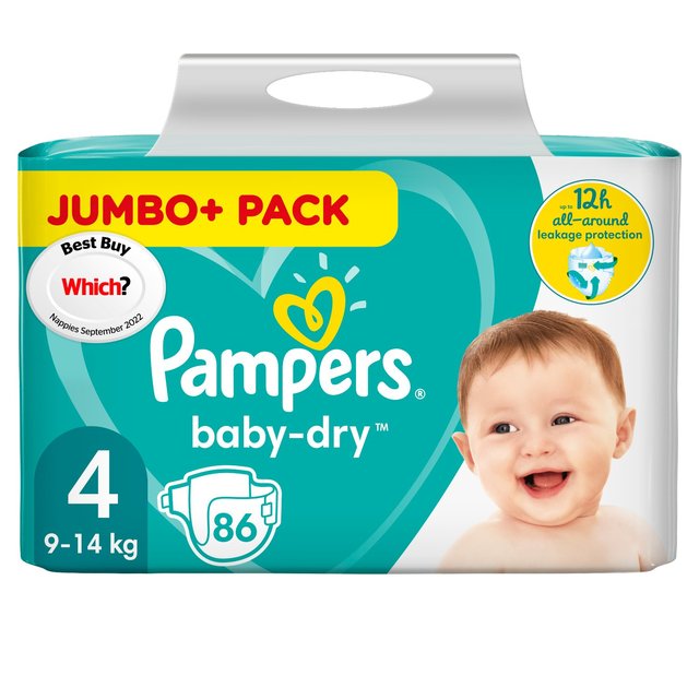 pampers big pack size 4