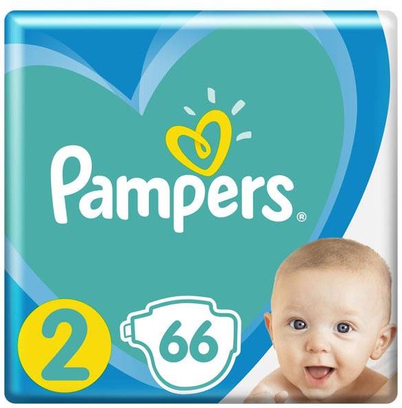 pampers 2 66szt
