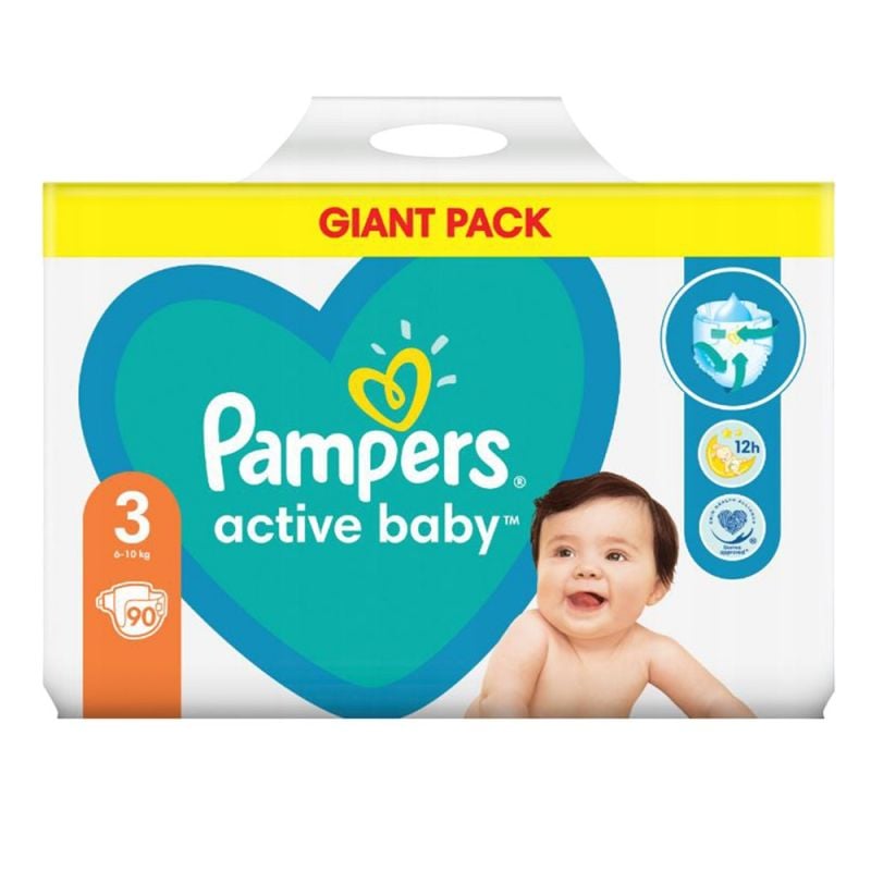 pampers active baby 3 wskaźnik wilgotności