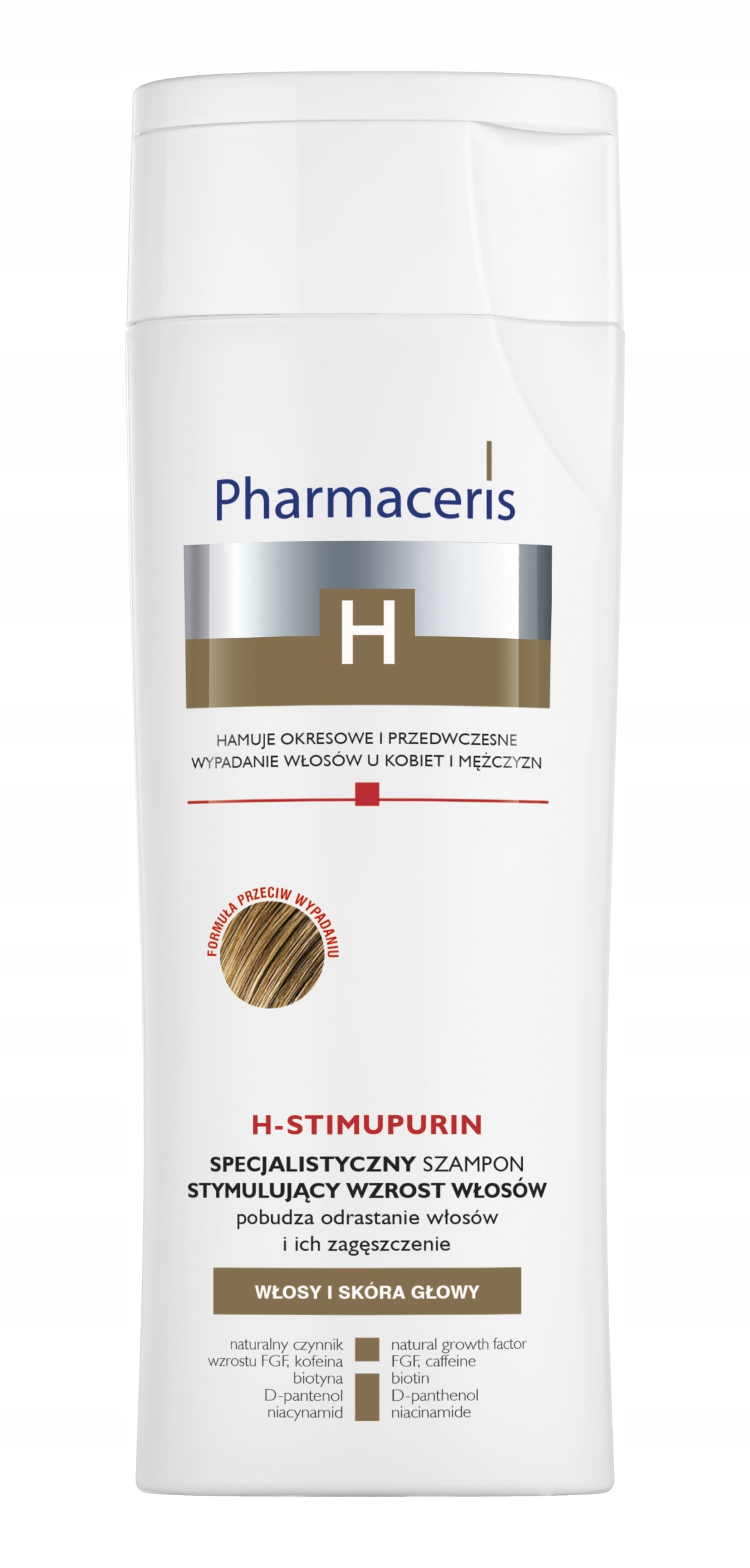 specjalistyczny szampon stymulujący wzrost włosów h-stimupurin allegro