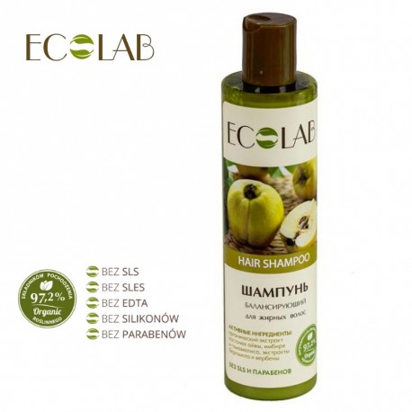 ecolab szampon uspokajający do wrażliwej skóry głowy natura