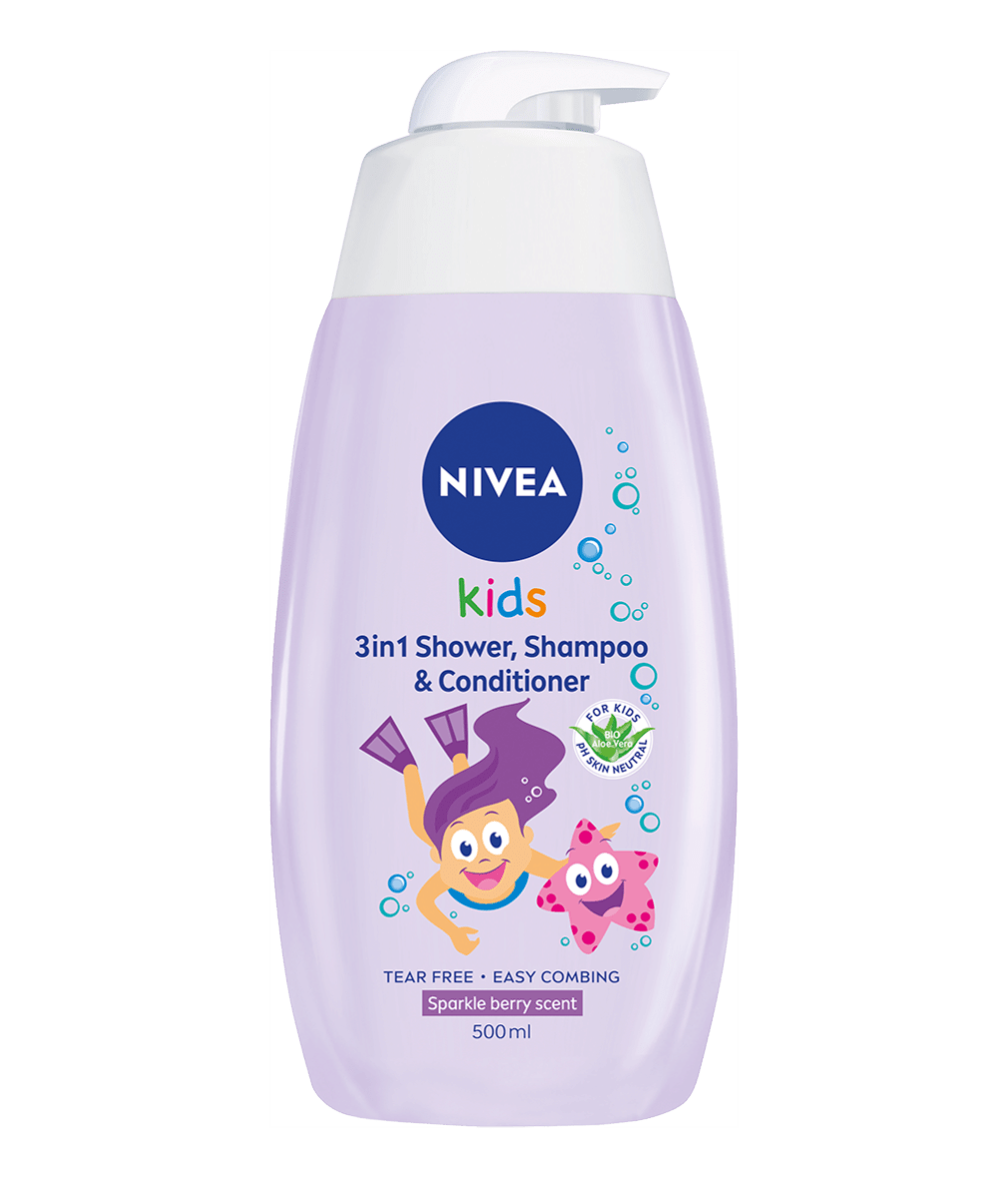 szampon płyn do kąpieli nivea dla dzieci