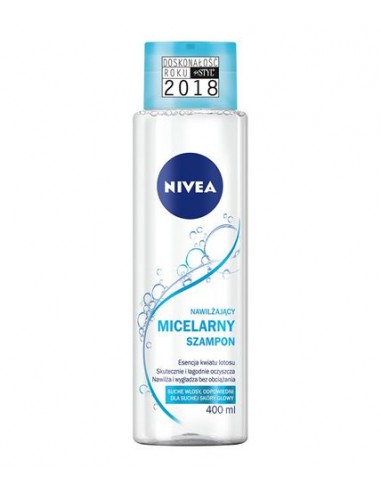 nivea micelarny szampon nawilżający do włosów ceno