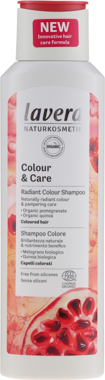 lavera szampon do włosów farbowanych