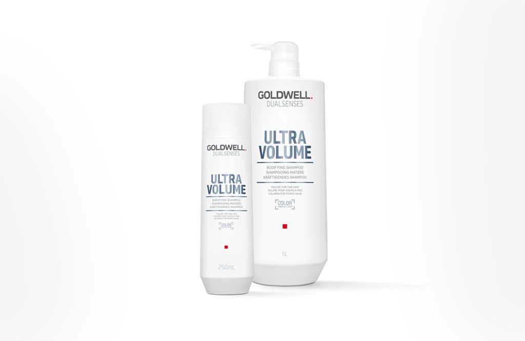 goldwell ultra volume nawilżający szampon unoszący włosy u nasady 250ml