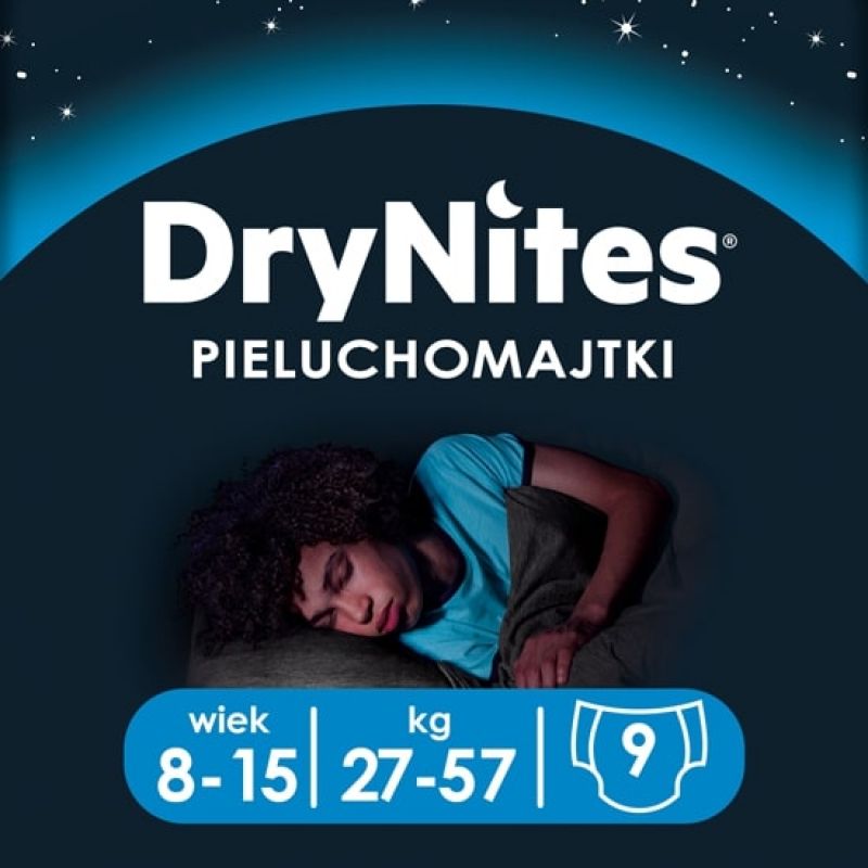 pieluchomajtki 8-15 lat dry nites