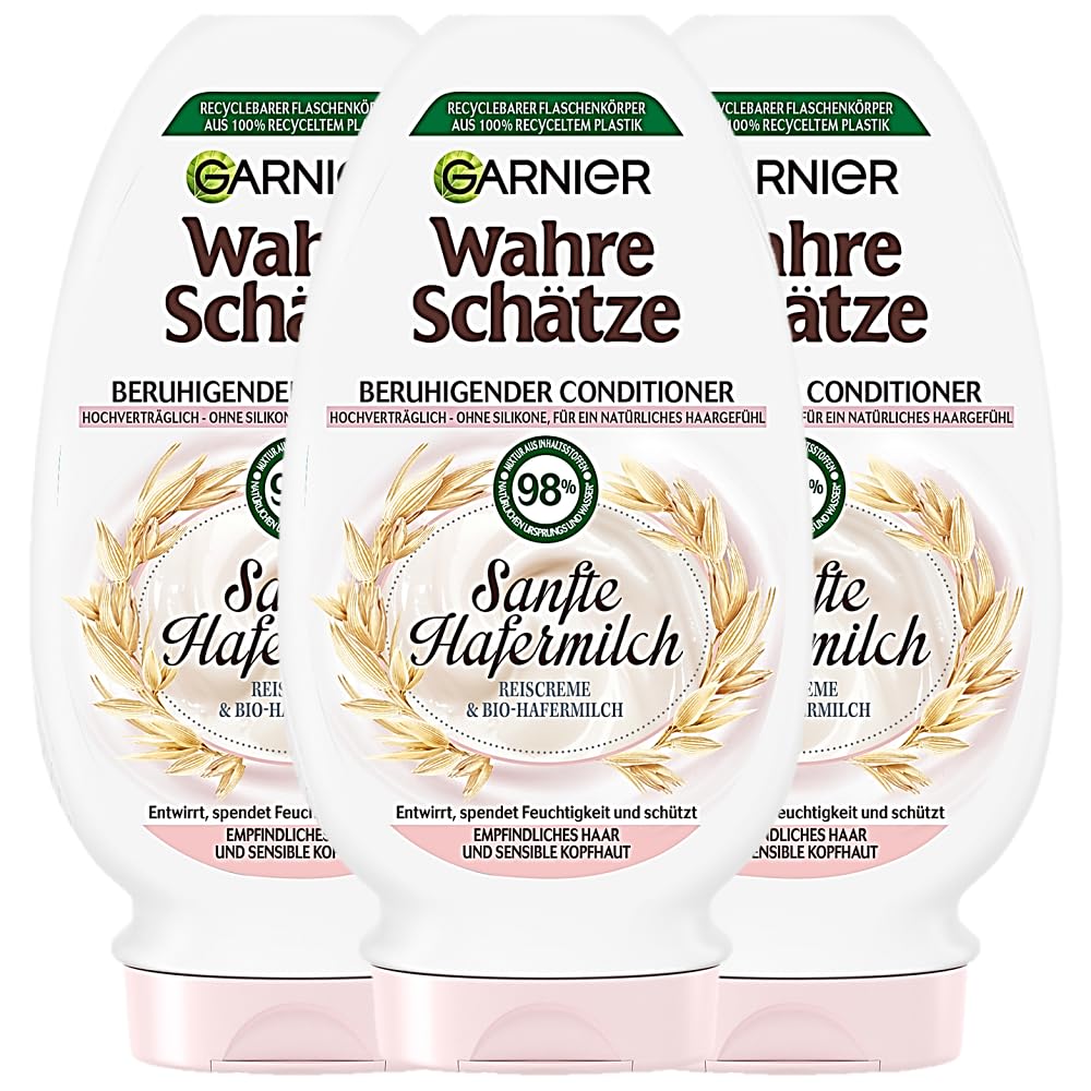 garnier wahre schätze sanfte hafermilch szampon odżywka w sprayu