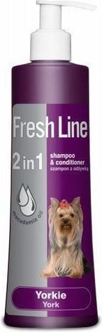 fresh line szampon z odżywką dla psów rasy york opinie