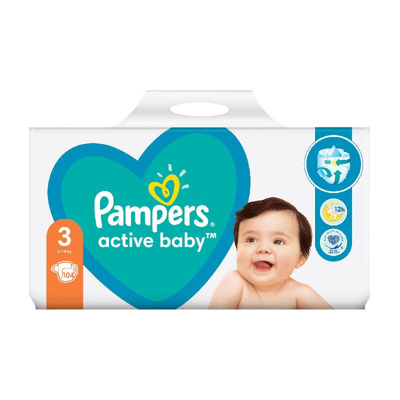 pampers active 3