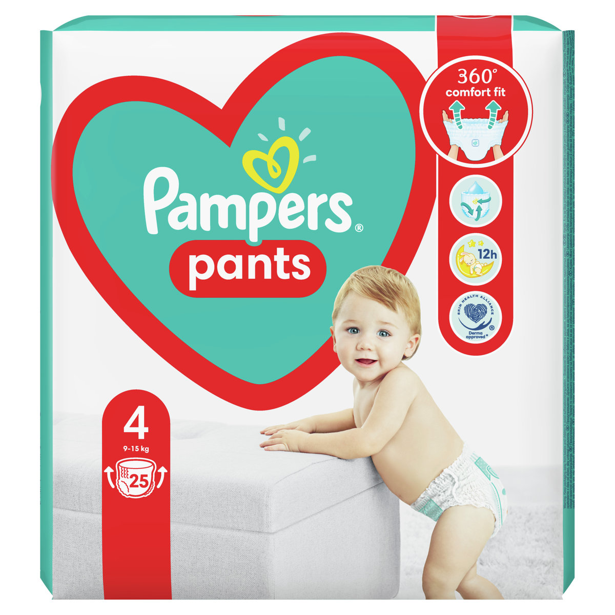 pampers 4 25 szt