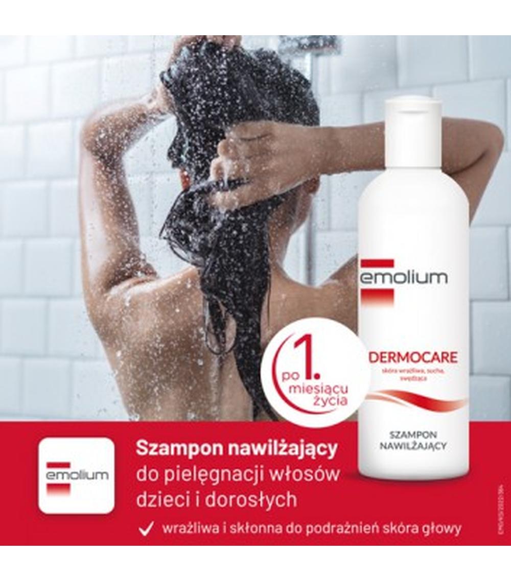 emolium dermocare szampon nawilżający 400ml ceneo