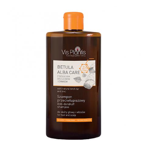 betula alba care szampon przeciwłupieżowy z dziegciem brzozowym i cynkiem